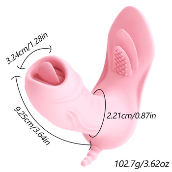 Valkājamas Tauriņš Vibrators G Spot Klitora Stimulators Ar Bezvadu Tālvadības Dildo Vibratoru Rechargable Seksa Rotaļlieta, Paredzēta Sievietēm