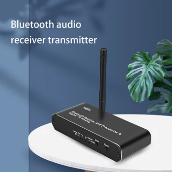 VAORLO HiFi Bezvadu Bluetooth 5.0 Raidītājs Uztvērējs, kas Atbalsta Digitālo Uz Analogo Stereo Mūzika TV Austiņas Konvertētājs