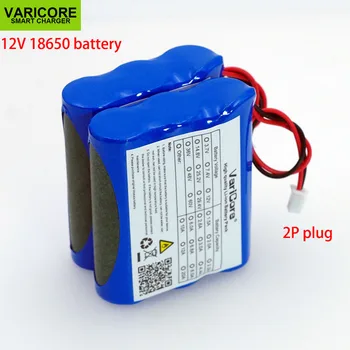 VariCore 12V 18650 2600mAh litija-jonu Akumulatoru Uzraudzīs VIDEONOVĒROŠANAS Kameras akumulatora 12,6 V 1.8 A 2A 2.2 2,5 2,6 2,8 A 3A baterijas