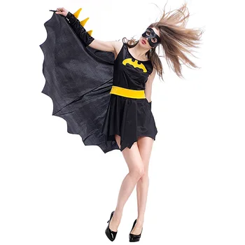 VASHEJIANG Pieaugušo Spandex Bat Varonis Kostīmu Pieaugušo Sieviešu Superwoman Cosplay Halloween Karnevāls Super Bat varonis Smieklīgi Vienotu