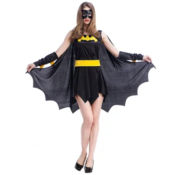 VASHEJIANG Pieaugušo Spandex Bat Varonis Kostīmu Pieaugušo Sieviešu Superwoman Cosplay Halloween Karnevāls Super Bat varonis Smieklīgi Vienotu