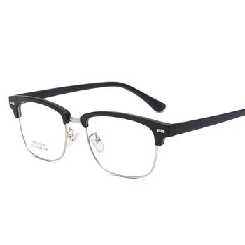 Vazrobe 155mm Lielgabarīta Brilles Rāmis Vīriešu Brilles Vīriešiem TR90 Daļēji bez apmales Brilles Recepšu Optisko Plašu Sejas