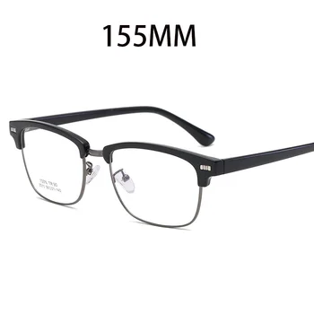 Vazrobe 155mm Lielgabarīta Brilles Rāmis Vīriešu Brilles Vīriešiem TR90 Daļēji bez apmales Brilles Recepšu Optisko Plašu Sejas