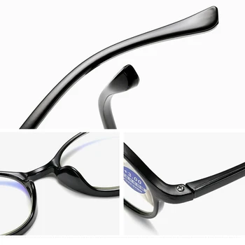 VCKA TR90 Kārta Lasīšanas Brilles Vīriešiem Anti Zili Stari vecuma tālredzība Brilles Antifatigue Sieviešu Datora Brilles ar +1.0 līdz+4.0