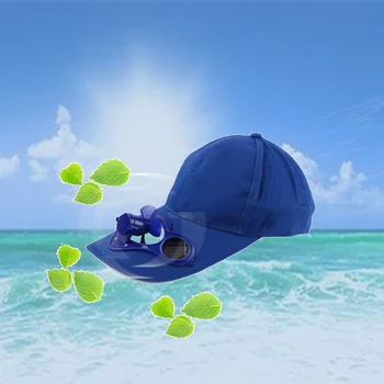 Velo cepure ar saolar power ventilators āra saulessargs sauļošanās darbojas zvejas klp vasaras cool ceļojumu rīku komplekts