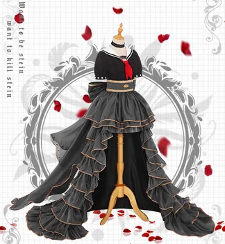 VEVEFHUANG Anime! Mans Varonis Augstskolu Himiko Toga Ziedu Kāzu Kleitu Gothic Skaisto Lolita Vienādu Cosplay Tērpu Sievietes Puses