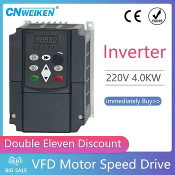 VFD Inverter 1.5 KW/2.2 KW/4 KW CoolClassic Frekvences Pārveidotājs Mehānisko ZW-AT1 3P 220V Izejas wcj5
