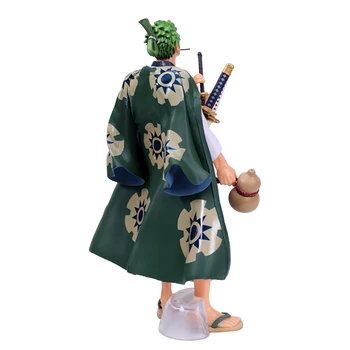 Vienu Gabalu Kimono Roronoa Zoro Rīcības Attēls Modelis 28cm Anime Statuja Izsmalcinātu Pastāvīgā Figma Kolekcijas Rotaļlietas Darbvirsmas Apdare