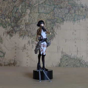 Vogue Hajime Isayama Komiksu, Anime Uzbrukumu Titan Mikasa Ackerman ar Zobenu Kaujas Uzvalku, Attēls Modelis Rotaļlietas