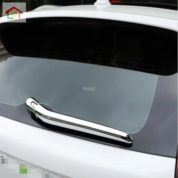 Volvo XC40 XC 40 2019 2020 ABS Chrome, Aizmugures stikla tīrītāja Vāciņš Melns, Aizmugures Logu Tīrītājs Aizsargs Car Styling Piederumi