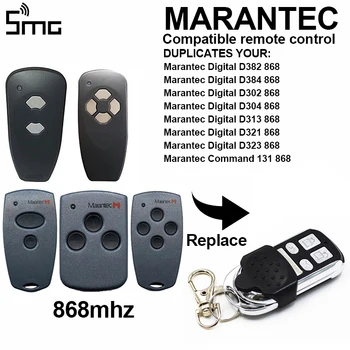 Vārtu kontroles Marantec Digitālo D304 D313 D382 D384 garāžu durvis, tālvadības pults, MARANTEC attālā garāžu kontrolieris 868mhz komandu