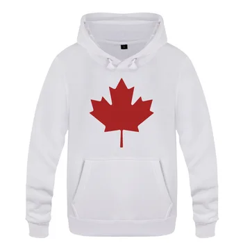 Vīriešu Hoodies Kanādā un Toronto Maple Leaf Iespiesti pelēkā vārna Vīriešu Vilnas garām Piedurknēm vīriešu sporta Krekls Pulovers Hip Hop Streetwear