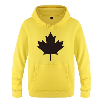 Vīriešu Hoodies Kanādā un Toronto Maple Leaf Iespiesti pelēkā vārna Vīriešu Vilnas garām Piedurknēm vīriešu sporta Krekls Pulovers Hip Hop Streetwear