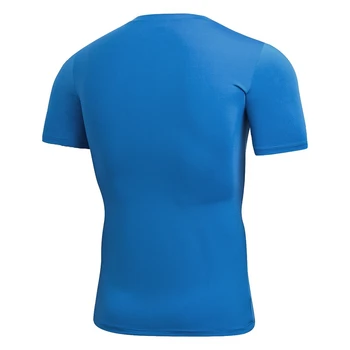 Vīriešu T-krekls ar Īsām piedurknēm Gadījuma T-krekls topi Tee tīrtoņa Krāsu Fitnesa Sporta Sausa Ātri, Elpojošs Apģērbs, Ikdienas Treniņa