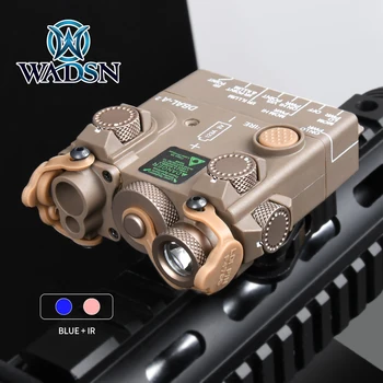 WADSN Taktiskās Mini DBAL-A2 Blue IS, kuru Mērķis ir Lāzers ar QD Mount Medību DBAL-A2 Ieroci Gaismas PEQ, Lāzera Redzes Fit 20mm Picatinny