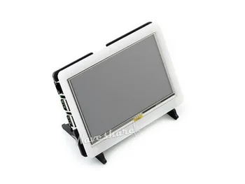 Waveshare 5inch HDMI LCD Augstas Kvalitātes Akrila Bicolor Gadījumā Montāžai Aveņu Pi A+/B+/2B/3B vērā All-in-one ierīci