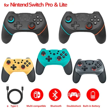 Wireless Gamepad Nintendo Slēdzis Pro NS-Switch Konsole, Bezvadu Bluetooth Gamepad Video Spēli USB Kursorsviru Kontrolieris Kontroles