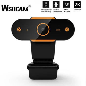Wsdcam Auto Fokusu 2K HD Webcam 1944P Web Kamera Ar Mikrofonu Kameras Live Broadcast Video Zvana uz Mājām, Darbu Konference
