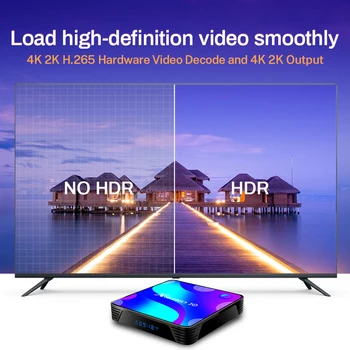 X88 Android 10.0 TV KASTĒ 2.4 G&5.8 G Wifi 32G 64G 128G 4k 3D Bluetooth TV uztvērējs Media player HDR+ Augstas Qualty Ļoti Ātri Kaste