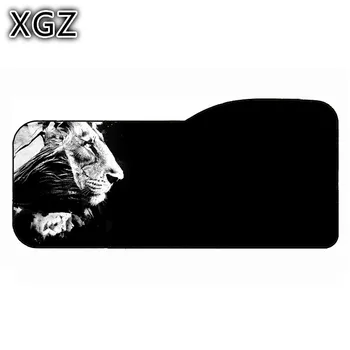 XGZ Īpašas formas Peles Paliktņa 730 * 330 * 3mm Lauva Modelis Spēļu Tastatūra, Biroja Datora Pele Spilventiņu, Galda Paklājiņš XXL
