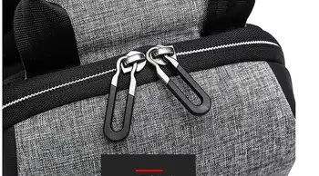 Xiaomi Vīriešu Modes Gadījuma Krūšu Soma, USB Uzlāde Crossbody Soma Ūdensizturīgs Oxford Auduma plecu soma, soma crossbody