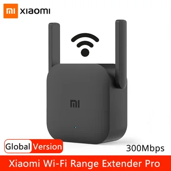 Xiaomi WiFi Repeater Signāla Pastiprinātājs Pro 300Mbps 2.4 G Wi-Fi bezvadu Diapazons Paplašinātājs Tīkla Expander Mi Bezvadu Maršrutētāju (wireless router Wifi Pastiprinātājs