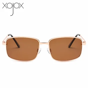 XojoX Polarizētās Saulesbrilles, Vīriešu Zīmols Vintage Braukšanas Taisnstūris, Saules Brilles Vīriešu Nakts Redzamības Anti Glare Aizsargbrilles