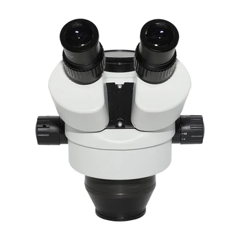 XSZ7045-B3 Trinokulara Mikroskopu ZOOM 7X-45X Stereo Mikroskopi LED PCB Pārbaudes