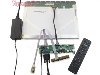 Yqwsyxl Komplekts N156B3-L02 TV+HDMI+VGA+AV+USB LCD LED ekrānu Kontrollera Draiveri Valde