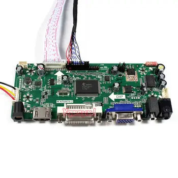 Yqwsyxl Kontroles padomes Monitoru Komplekts B141EW01 B141EW02 B141EW03 HDMI+DVI+VGA LCD LED ekrānu Kontrolieris Valdes Vadītāja