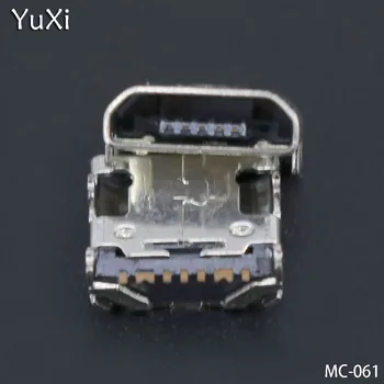 YuXi 100gab Mikro Mini USB ligzda ligzda savienotājs lādētāja Uzlādes Ports Samsung Galaxy Tab T110 T111 T113 T115 T116 T560 T561