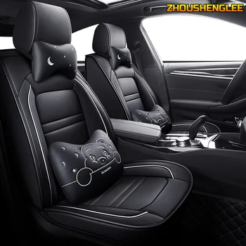 ZHOUSHENGLEE Ādas automašīnu sēdekļu vāks Mazda Visus Modeļus CX5 CX7 CX9 MX5 Mazda ATENZA 2/3/5/6/8 auto dizains, auto dizains