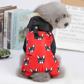 Ziemas Pet Suņu Apģērbu, Siltu dūnu Jaka Ūdensizturīgs Mētelis Hoodies par Chihuahua Maziem, Vidējiem Suņiem Puppy Labākais Pārdošanas XS-XL