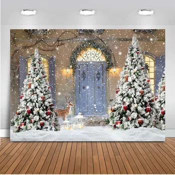 Ziemassvētku Sniegpārslas fona fotogrāfija ziemassvētku koku fona foto studija x-mas pieredzi iekštelpu elk puse