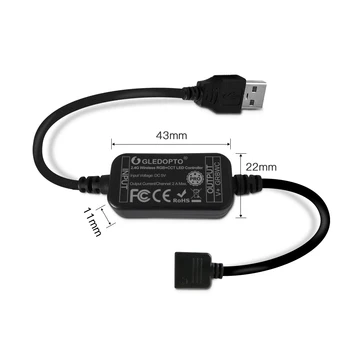 ZigBee3.0 RGB+PKT TV Slokšņu Kontrolieris Pro Komplekts Mini Smart 5V USB RGBCCT Darbu ar Echo Plus SmartThings Tuya App/Balss/Remote