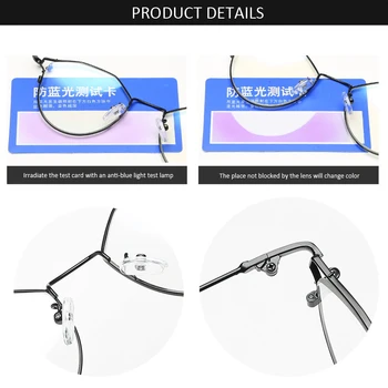 Zilead Anti-Zilās Brilles Nelegālo Rāmis Retro Optiskās Brilles Bez Grādu Gaismas Ērti Modes Datoru Brilles