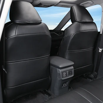 Ādas Automašīnu Sēdekļu Vāks Toyota RAV4 RAV 4 2020. gadam Priekšējie Un Aizmugures Sēdvietas Aizsargs, 5 Sdvietas Degvielas Auto Un hibrīdauto