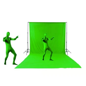 Ādas Uzvalks Foto Stretchy Ķermeņa Zaļā Ekrāna Uzvalks Video Chroma Key Saspringts Uzvalks Ērti Neredzamā Ietekme Foto Piederumu