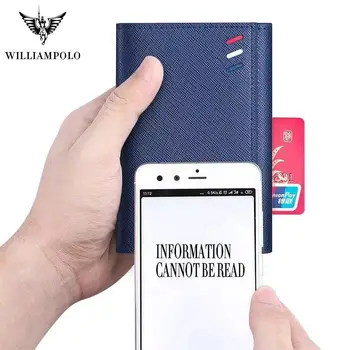 Īstas Ādas RFID Kartes Pakete slim Kredītkartes Turētājs, seifu, Mini Kartes Gadījumā oriģināls dizains jaunās modes