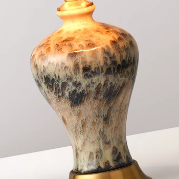 Ķīniešu Stilā Leopards Drukāt Keramikas Galda Lampas Guļamistabas, viesistabas Kumodes Lampas Dizaineru Viesnīcas Vestibilā Keramikas Spuldzes Mājas Dekori